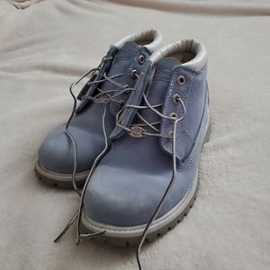 Baby Blue Women's 8 Timberland Boots